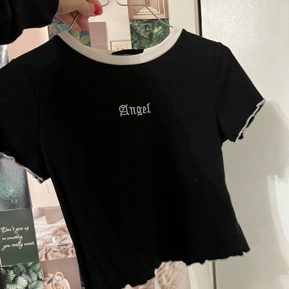 shein angel top